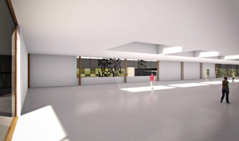 Sala exposiciones &middot; Arquitecto: Alejandro Diaz de Tuesta Barredo